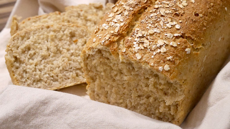 Haferbrot - einfach gesund und sättigend - BrotAberLecker